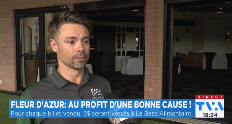 TVA Nouvelles – 24 septembre 2024, Fleur D&rsquo;Azur: Au profit d&rsquo;une bonne cause!